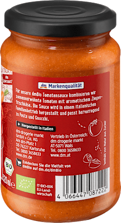 Tomatensauce Ziegenfrischkäse dmBio