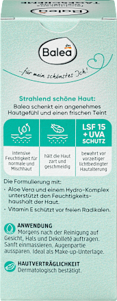 Gesichtscreme feuchtigkeitsspendend Balea