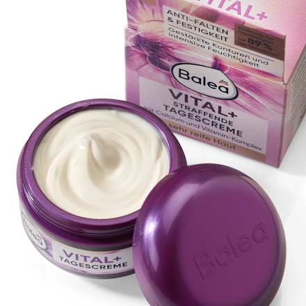 Gesichtscreme Vital+ straffend LSF 15 Balea