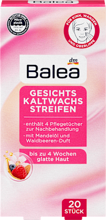 Paski woskowe do depilacji twarzy Balea