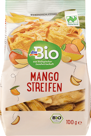 Trockenobst Mangostreifen, Naturland dmBio