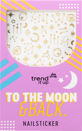 Nagelsticker Set To The Moon & Back  trend !t up