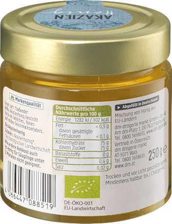 Agátový med  dmBio