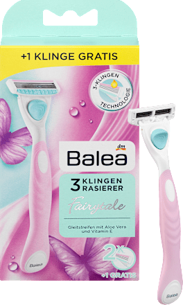 Rasierer  Fairytale 3 Klingen Balea