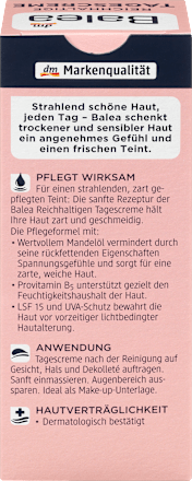 Tagescreme Reichhaltig LSF15 Balea
