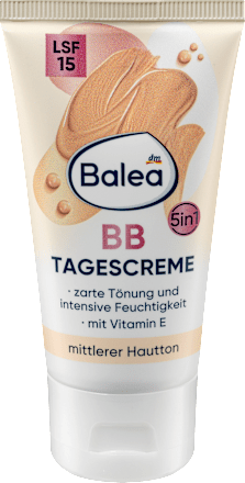 Tonirana dnevna krema BB – srednji do svetli ten Balea