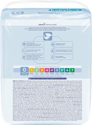 Windeln Premium Gr. XS Newborn (bis 3 kg) babylove