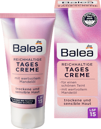 Tagescreme Reichhaltig LSF15 Balea