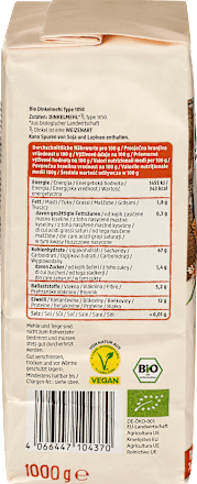 Speltino brašno organsko  - tip 1050 dmBio