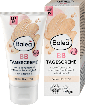 BB Cream Getönte Tagespflege LSF15 Hell Balea
