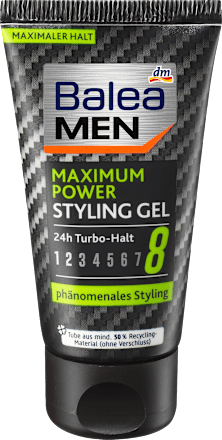 Żel do stylizacji włosów Maximum Power, próbka Balea MEN