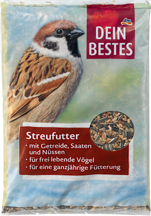 Streufutter für frei lebende Vögel Dein Bestes