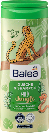 Kinder Dusche & Shampoo Wild Jungle Balea