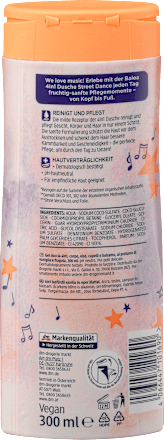 4 в 1 Душ гел за деца Street Dance Balea