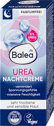 UREA noční pleťový krém  Balea