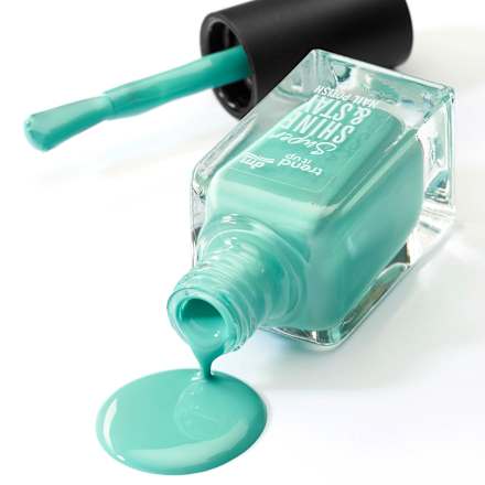Nagellack Super Shine & Stay Nail Polish turquoise 735 trend !t up