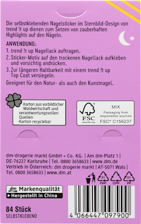 Nagelsticker Set To The Moon & Back  trend !t up