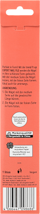 Nagelfeile Expert Shorten & Shape Fein + Medium trend !t up