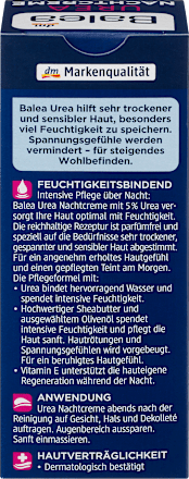 Urea noćna krema za lice Balea