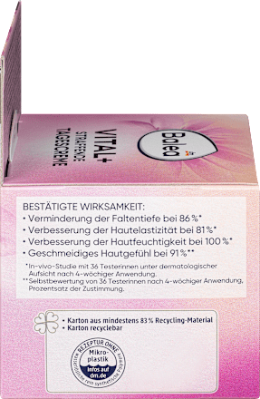 Gesichtscreme Vital+ straffend LSF 15 Balea