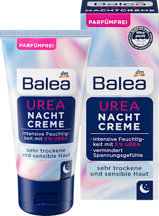 Urea noćna krema za lice Balea
