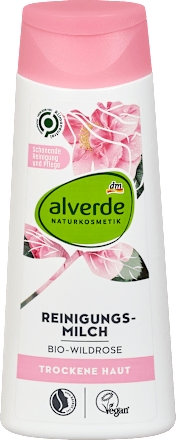 Lapte demachiant cu trandafir alverde NATURKOSMETIK