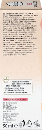 Cremă de zi 5in1 BB cu SPF15 medium Balea
