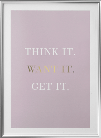 Bilderrahmen Easy 30x45 cm, silber Paradies