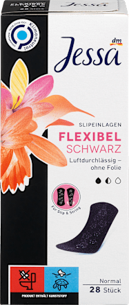 Fleksibilni dnevni ulošci, Normal – crni Jessa