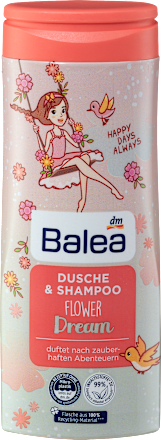 Kinder Dusche & Shampoo Flower Dream Balea