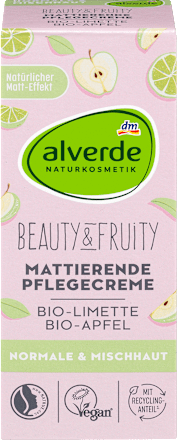 Gesichtscreme Beauty & Fruity  alverde NATURKOSMETIK