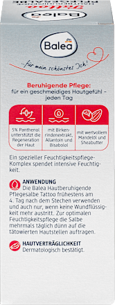 Tattoo-Pflege Salbe Hautberuhigend Balea