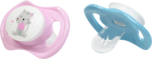 Smoczek uspokajający silikonowy symetryczny 0-6 m babylove