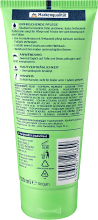 Fußcreme Teebaumöl Balea