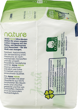 Podpaski higieniczne Nature Ultra ze skrzydełkami Jessa