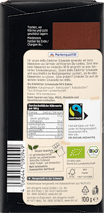 Crna čokolada  dmBio