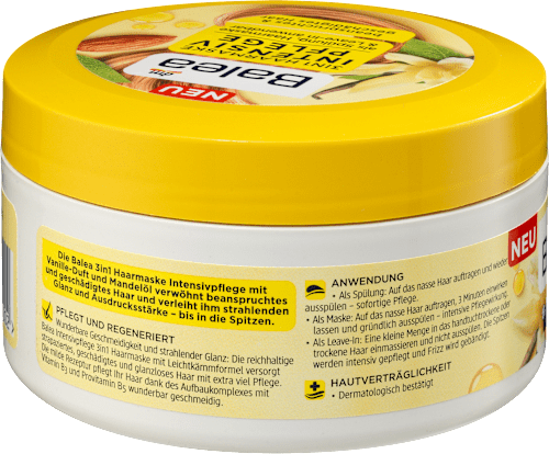 Intensywnie pielęgnująca maska do włosów 3 w 1 Balea