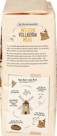 Weizenmehl Vollkorn dmBio