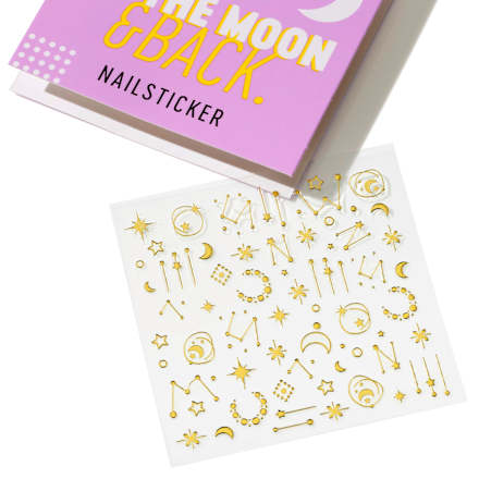Nagelsticker Set To The Moon & Back  trend !t up