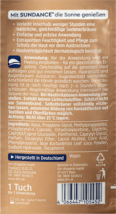 Selbstbräunungstuch SUNDANCE