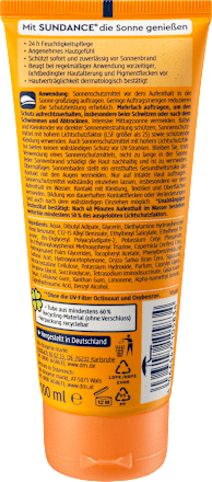 Sonnencreme LSF 50+, 100ml SUNDANCE