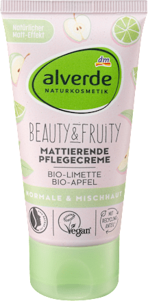 Gesichtscreme Beauty & Fruity  alverde NATURKOSMETIK