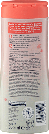 Kinder Dusche & Shampoo Flower Dream Balea
