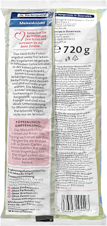 Dopunska hrana za ptice u prirodi – kugle za sjenice DEIN BESTES