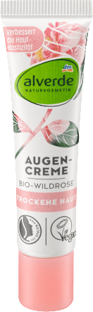 Augencreme Wildrose alverde NATURKOSMETIK