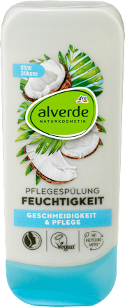 Feuchtigkeitsspülung Bio-Kokosmilch alverde NATURKOSMETIK
