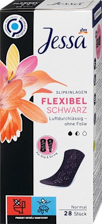 Fleksibilni dnevni ulošci, Normal – crni Jessa