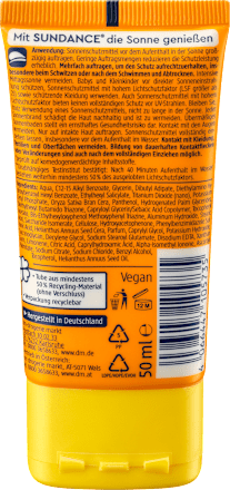 Sonnenfluid Gesicht mattierend LSF 50 SUNDANCE