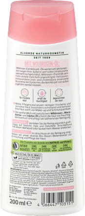 Reinigungsmilch Wildrose  alverde NATURKOSMETIK