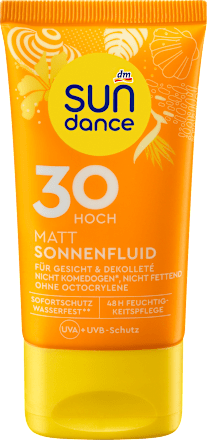 Sonnenfluid Gesicht mattierend, LSF 30 SUNDANCE